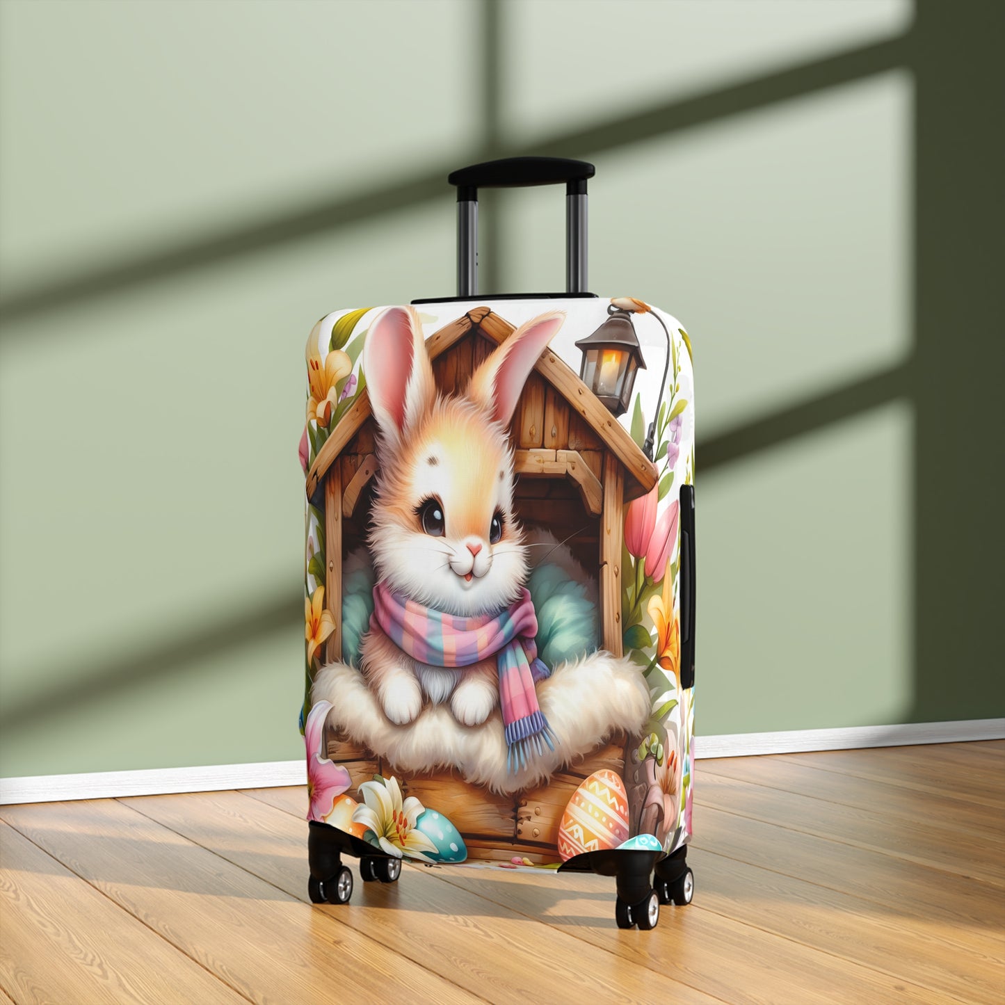 Luggage Cover, Easter, Rabbit, awd-1609