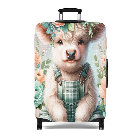 Luggage Cover, Highland Cow, awd-1158