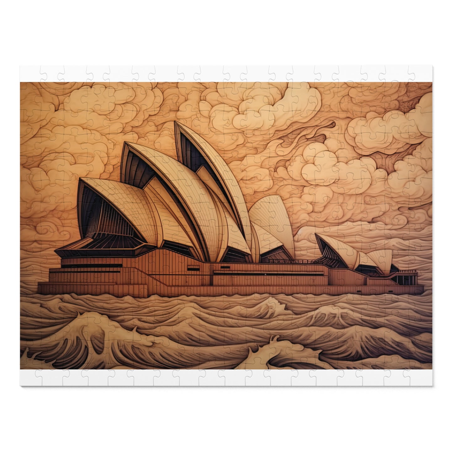 Jigsaw Puzzle, Sydney, Opera House, Australia, Personalised/Non-Personalised (30, 110, 252, 500,1000-Piece)