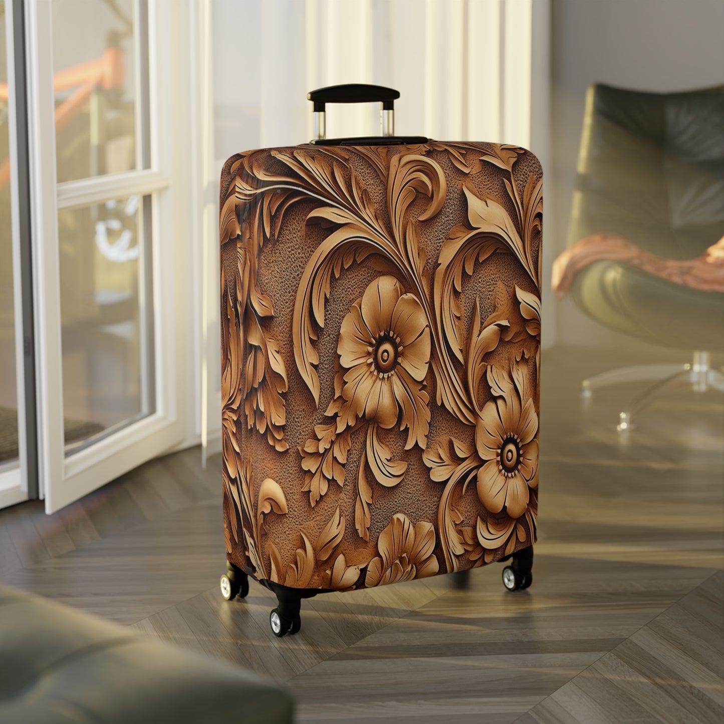 Luggage Cover, Floral, awd-347