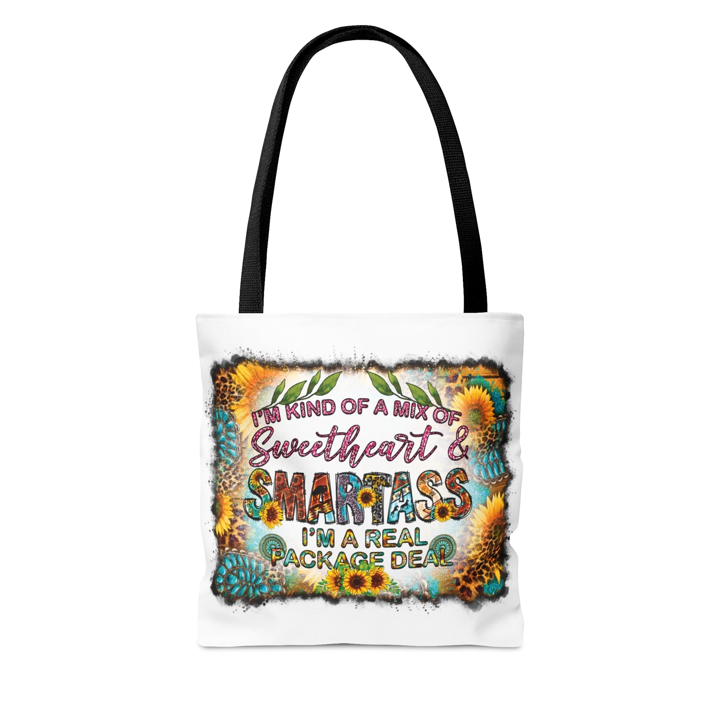 Tote Bag, Western, I'm kind of a mix of sweetheart