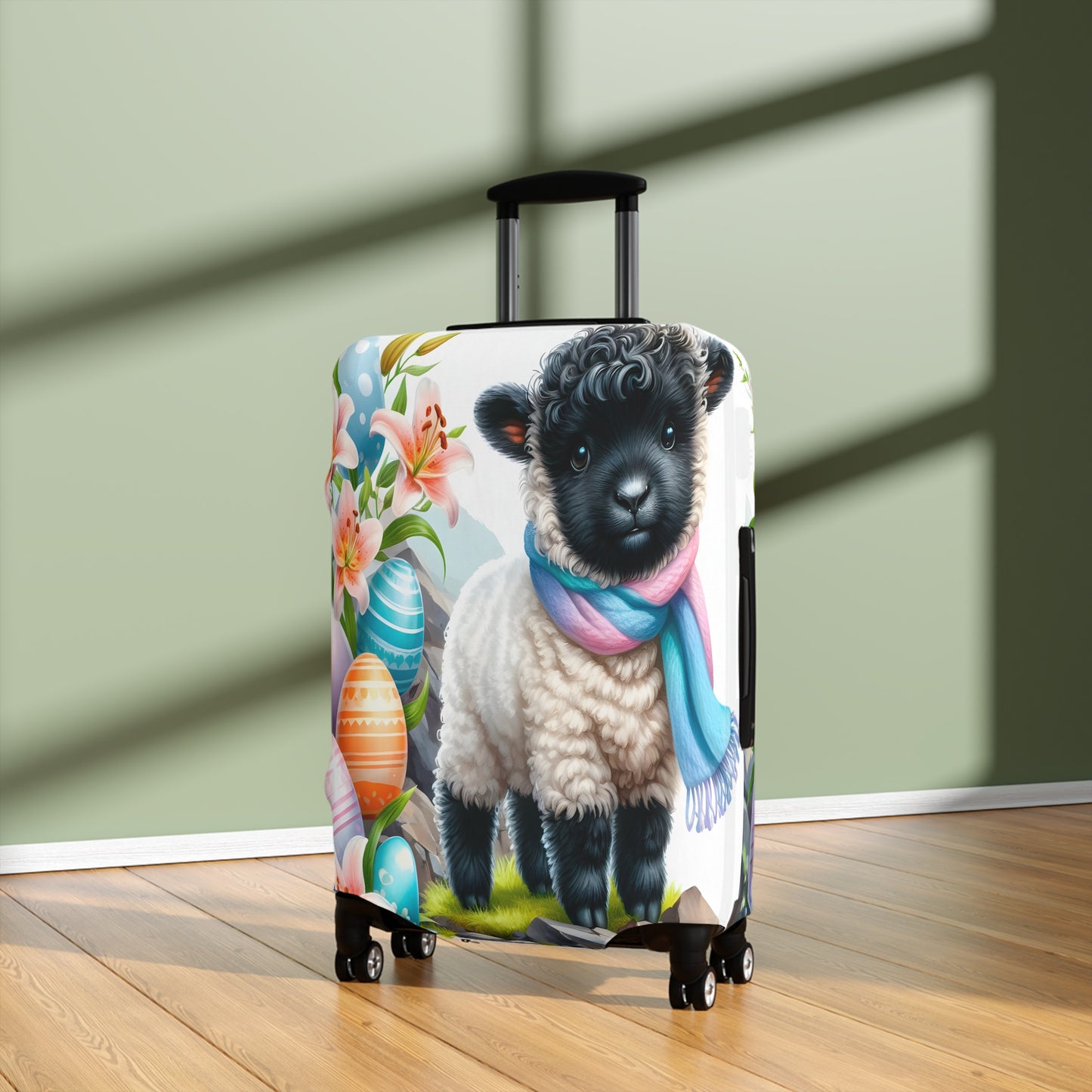 Luggage Cover, Easter, Lamb, awd-1625