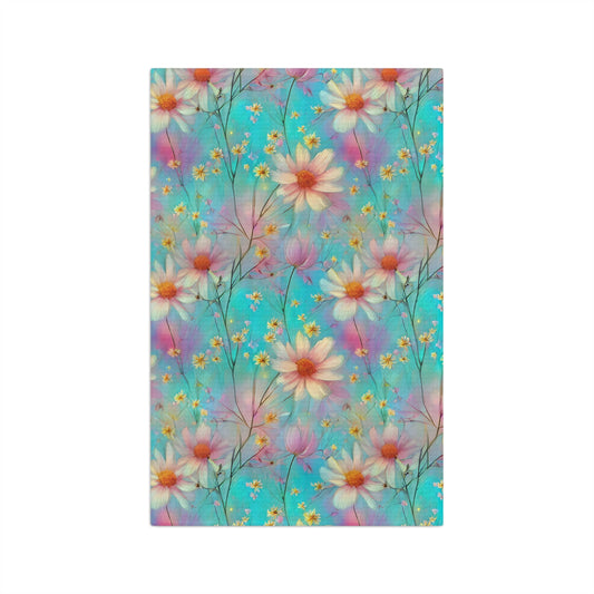 Microfiber Tea Towel Floral