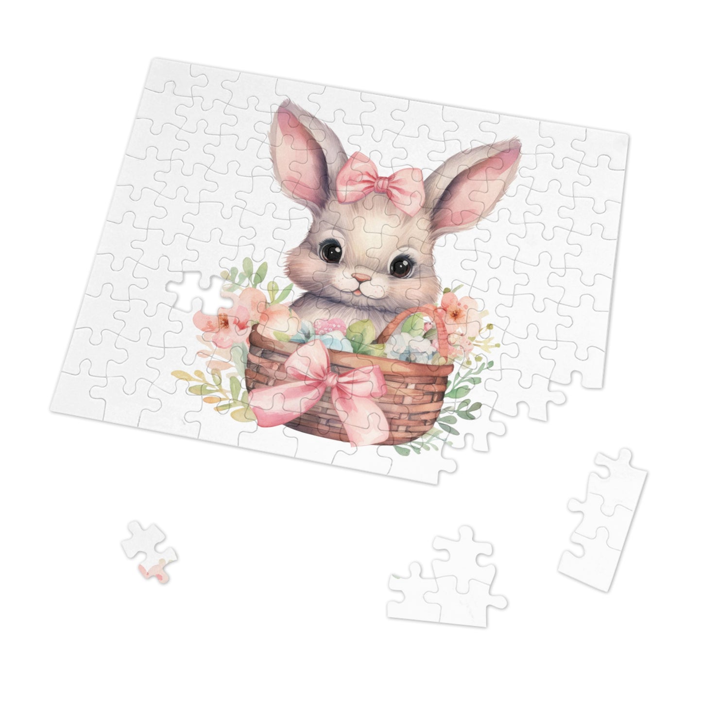 Jigsaw Puzzle, Easter, Easter Rabbit, Personalised/Non-Personalised (30, 110, 252, 500,1000-Piece)