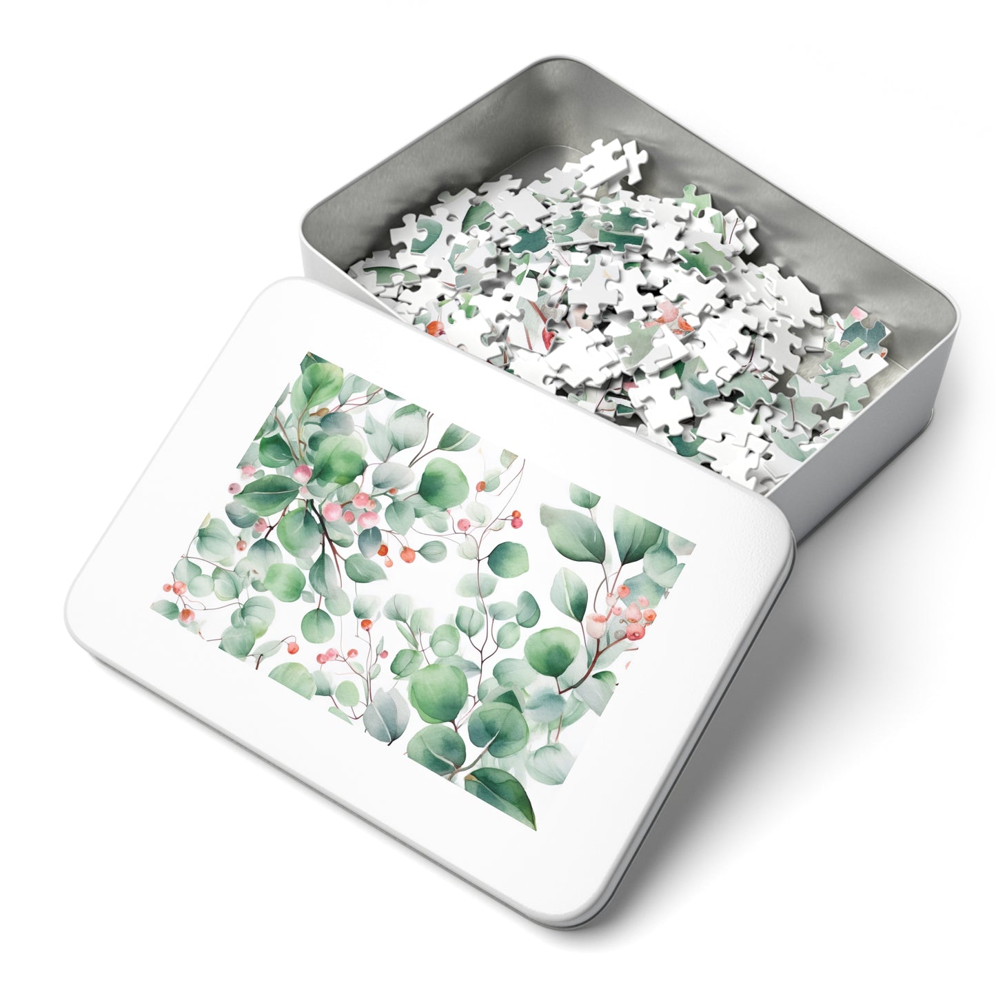 Jigsaw Puzzle, Eucalyptus Leaves, Personalised/Non-Personalised (30, 110, 252, 500,1000-Piece)