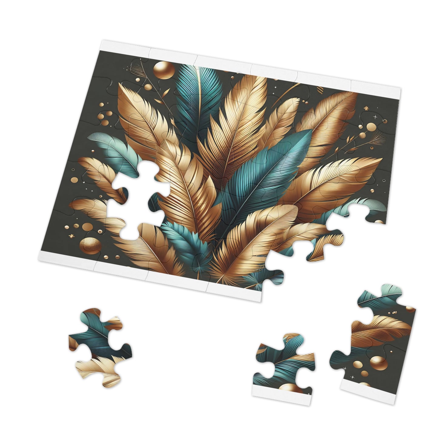 Jigsaw Puzzle, Leaves, Personalised/Non-Personalised (30, 110, 252, 500,1000-Piece)