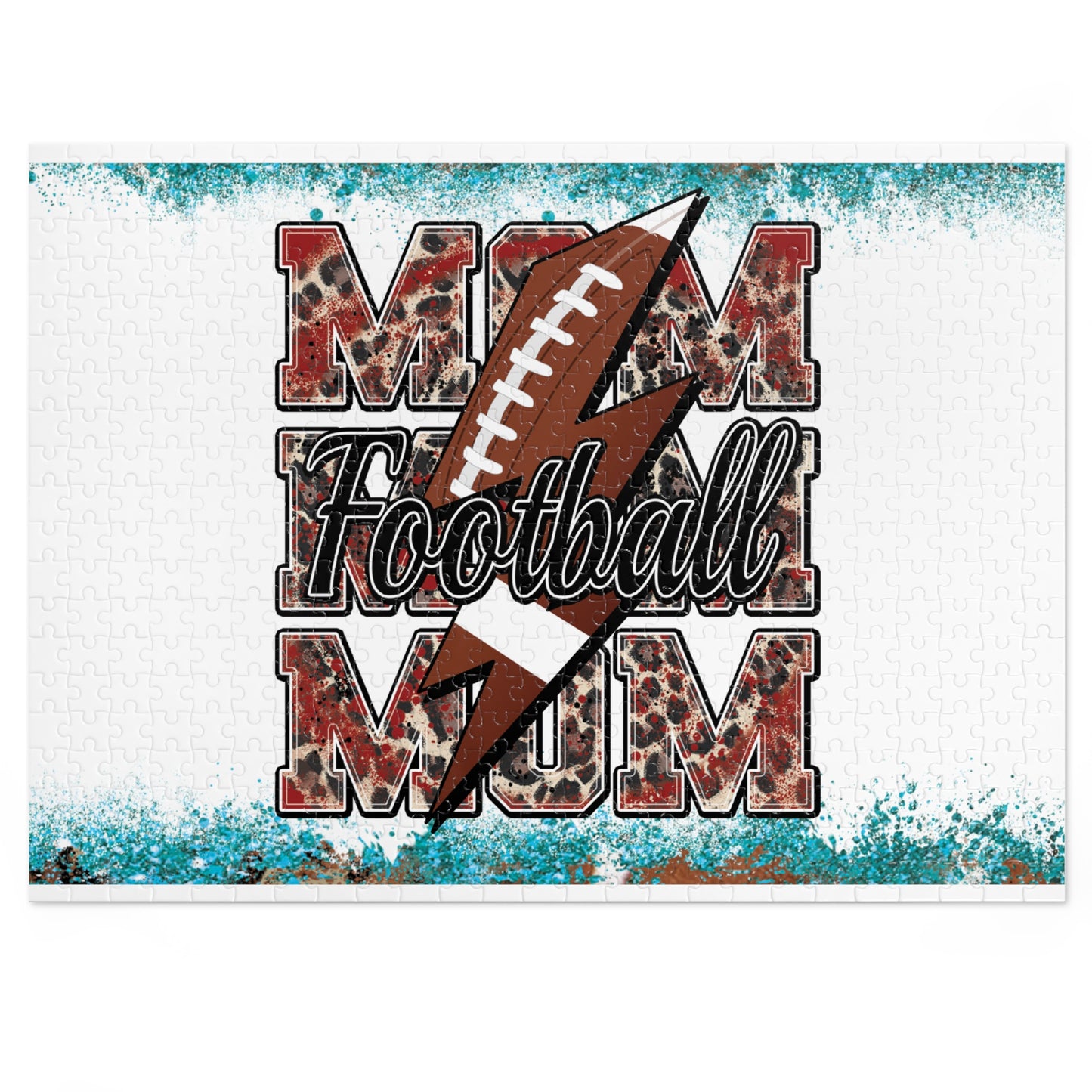 Jigsaw Puzzle, Western, Football Mom, Personalised/Non-Personalised (30, 110, 252, 500,1000-Piece)