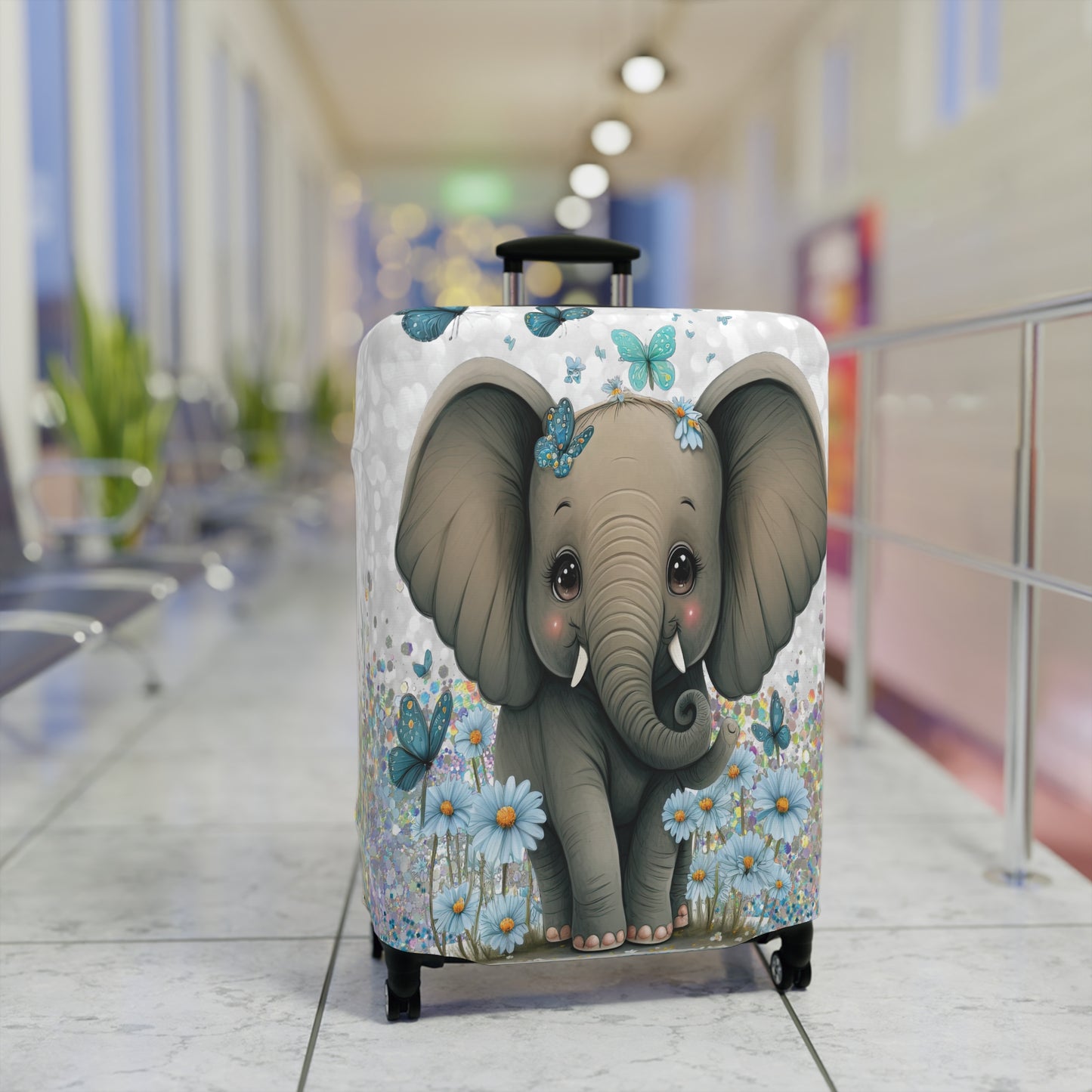 Luggage Cover, Elephant, awd-224