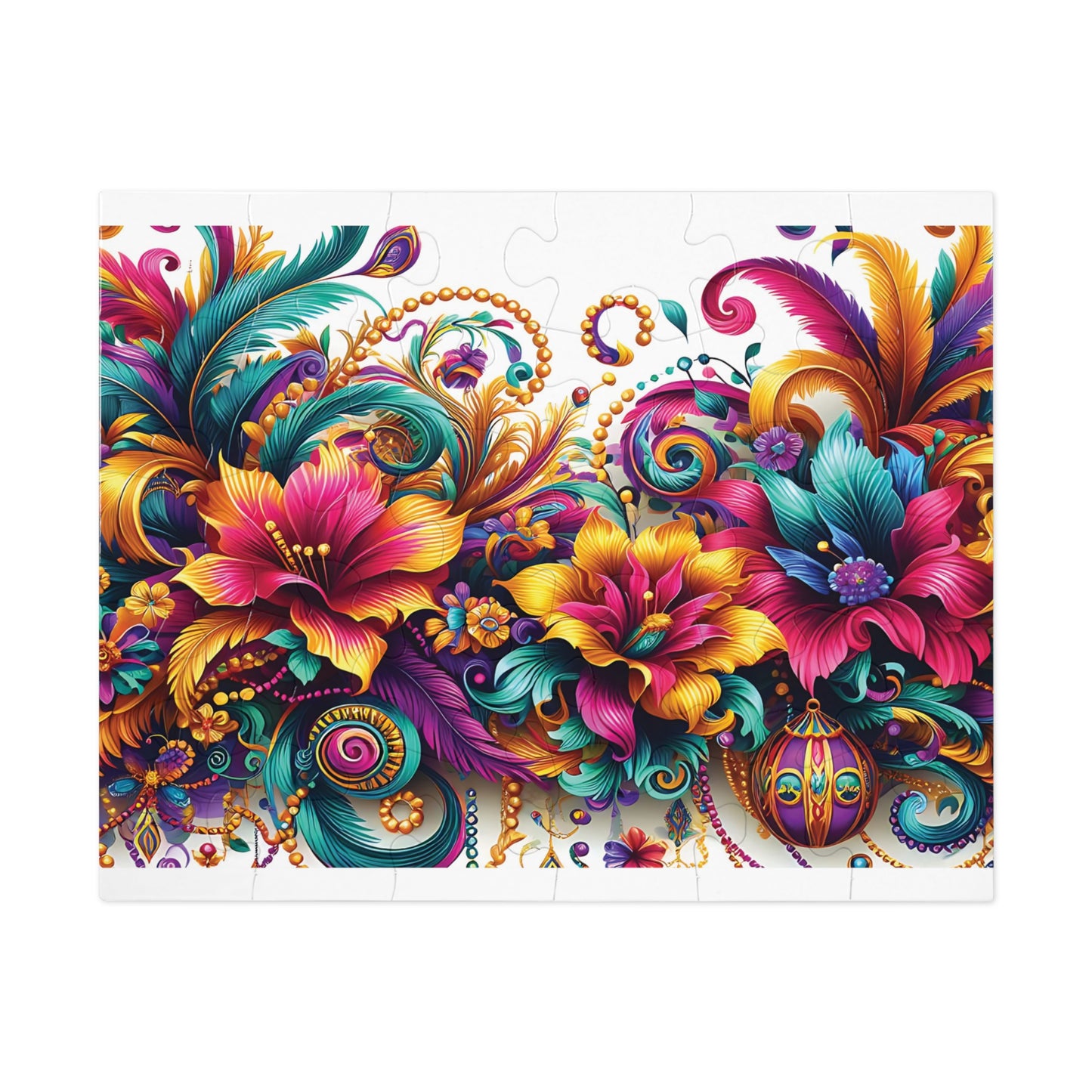 Jigsaw Puzzle, Floral, Personalised/Non-Personalised (30, 110, 252, 500,1000-Piece)