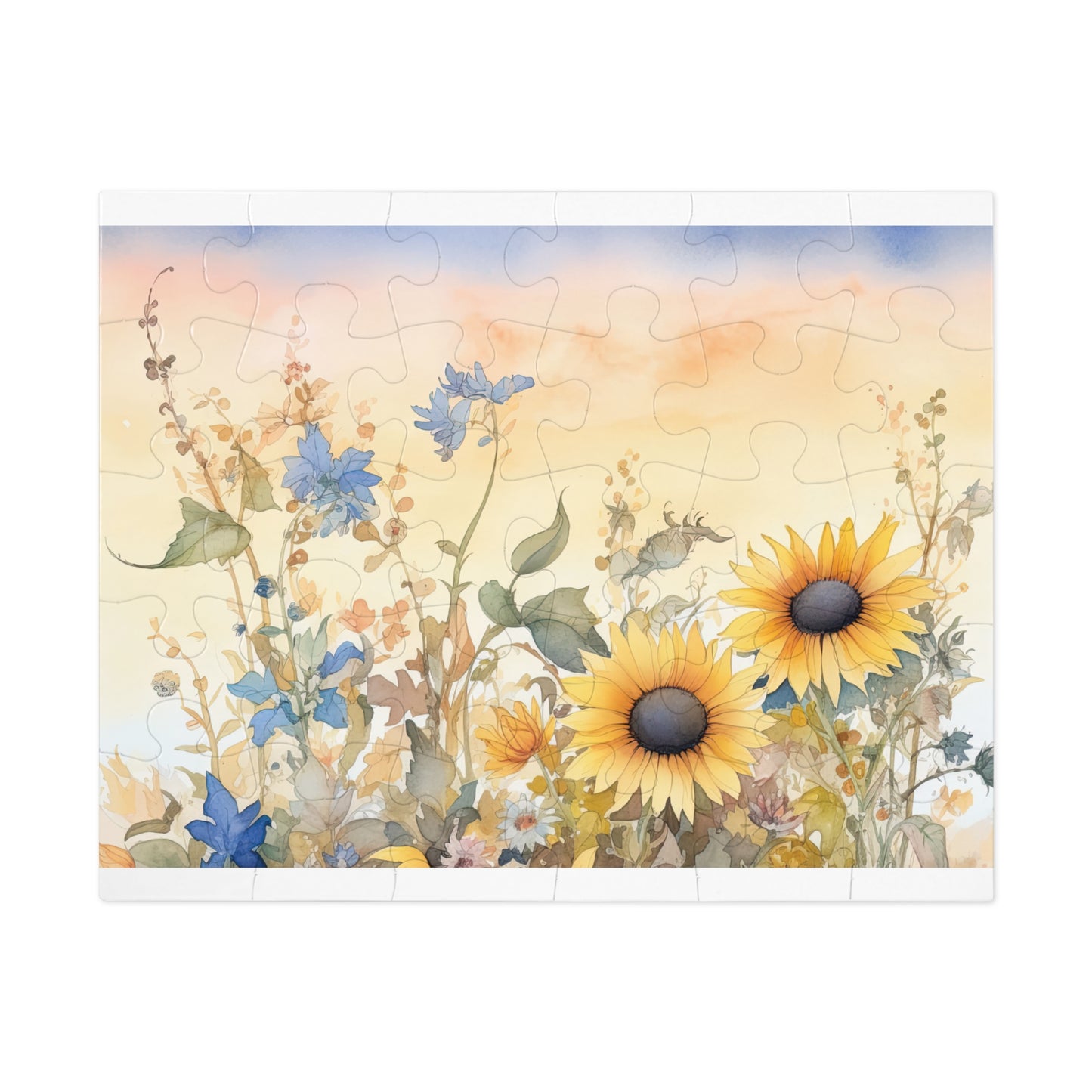 Jigsaw Puzzle, Floral, Personalised/Non-Personalised (30, 110, 252, 500,1000-Piece)