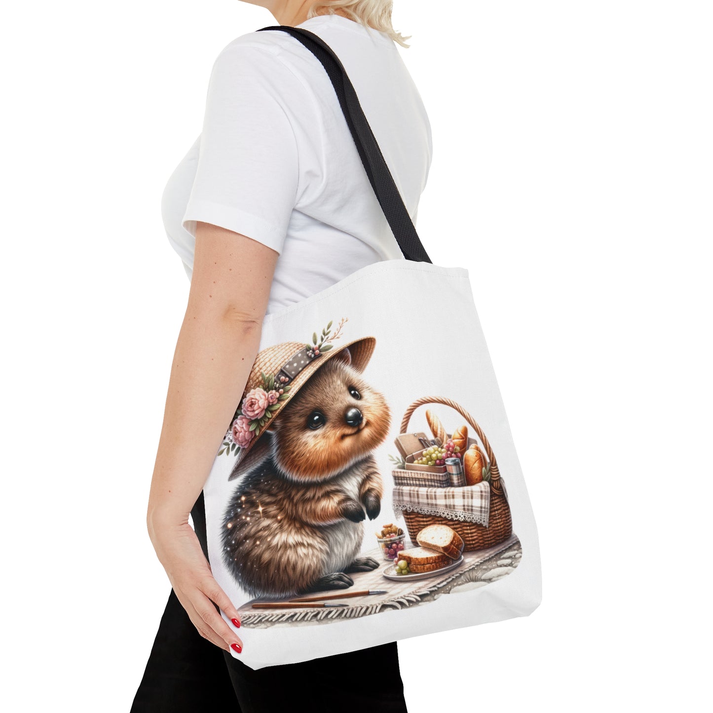 Tote Bag, Australian Animals, Quokka, Personalised/Non-Personalised Tote bag