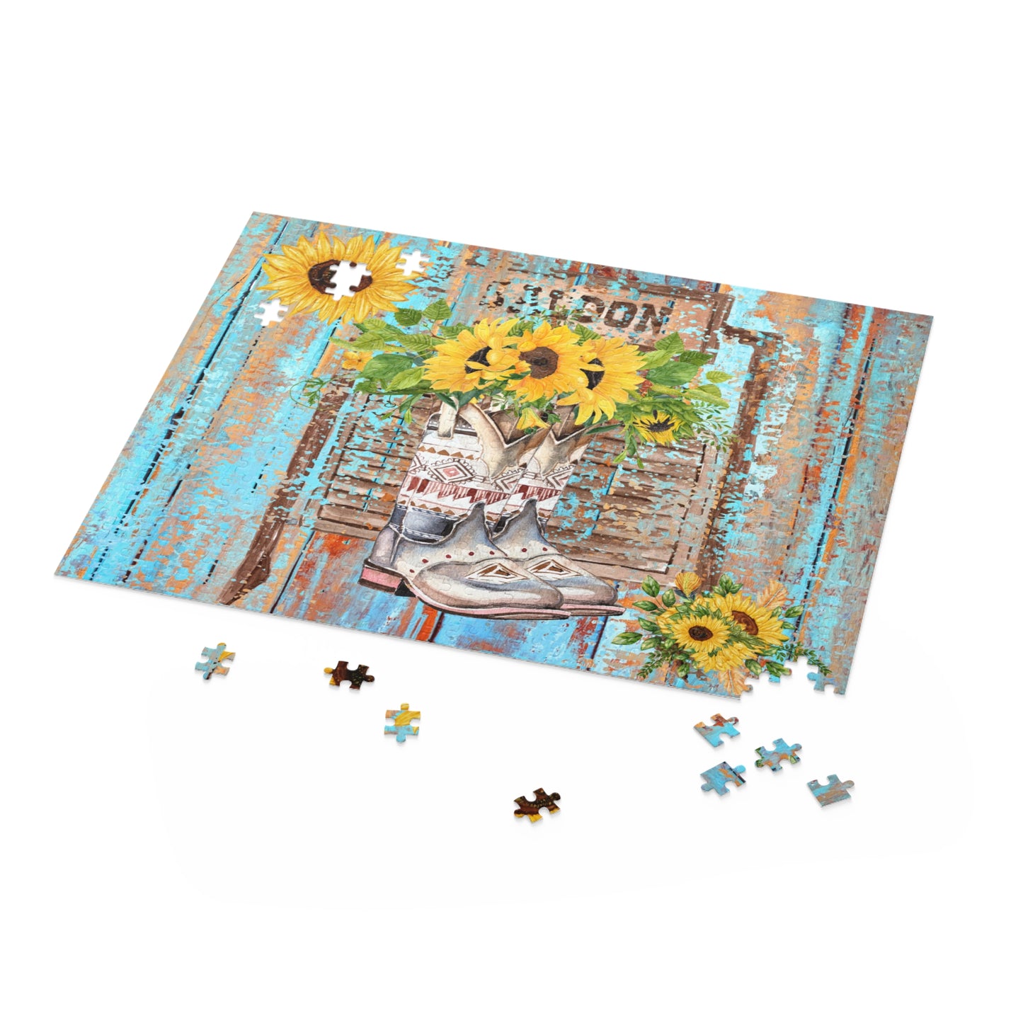 Puzzle, Country and Western (120, 252, 500-Piece) awd-667