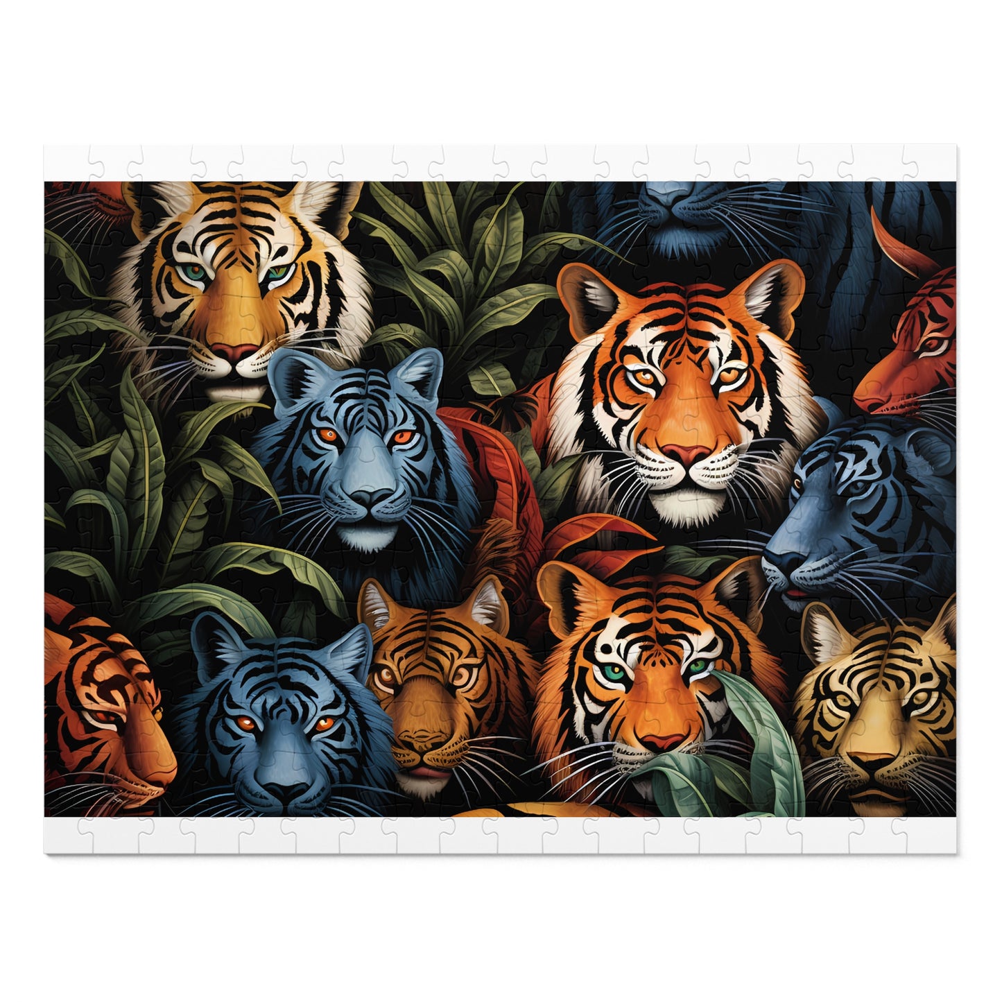 Jigsaw Puzzle, Lion, Personalised/Non-Personalised (30, 110, 252, 500,1000-Piece)