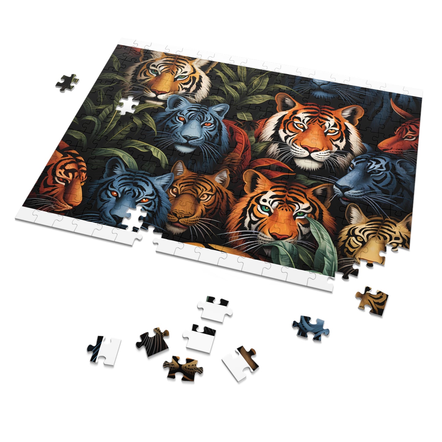 Jigsaw Puzzle, Lion, Personalised/Non-Personalised (30, 110, 252, 500,1000-Piece)