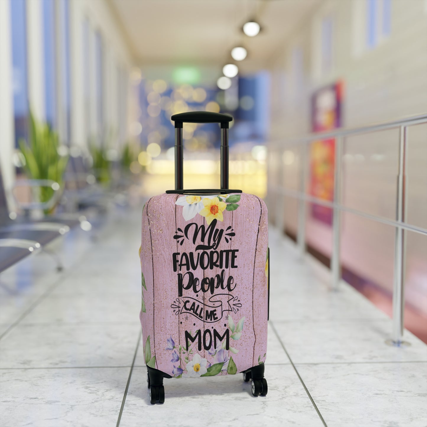 Luggage Cover, My favorite People call me Mom, awd-1363