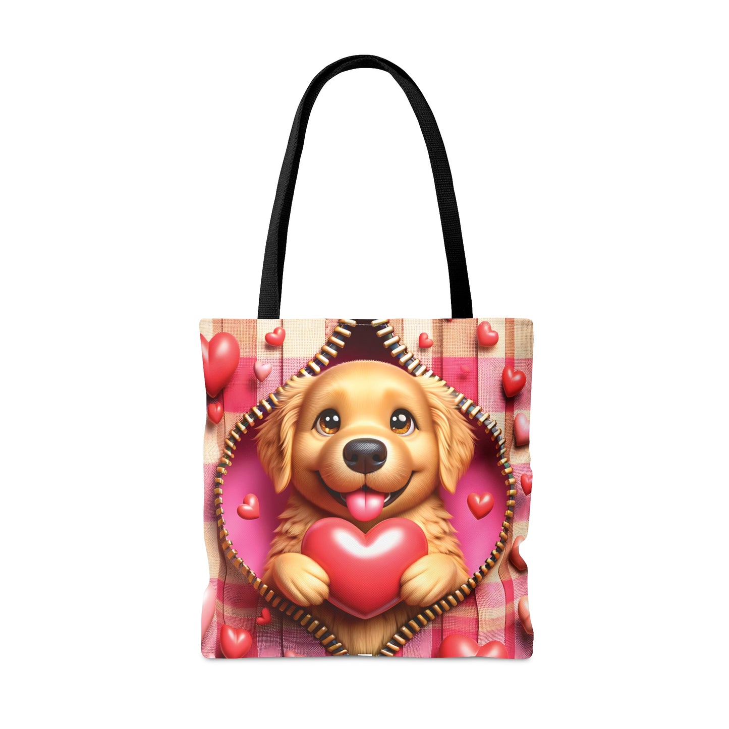 Tote Bag, Cute Dog, Personalised/Non-Personalised Tote bag