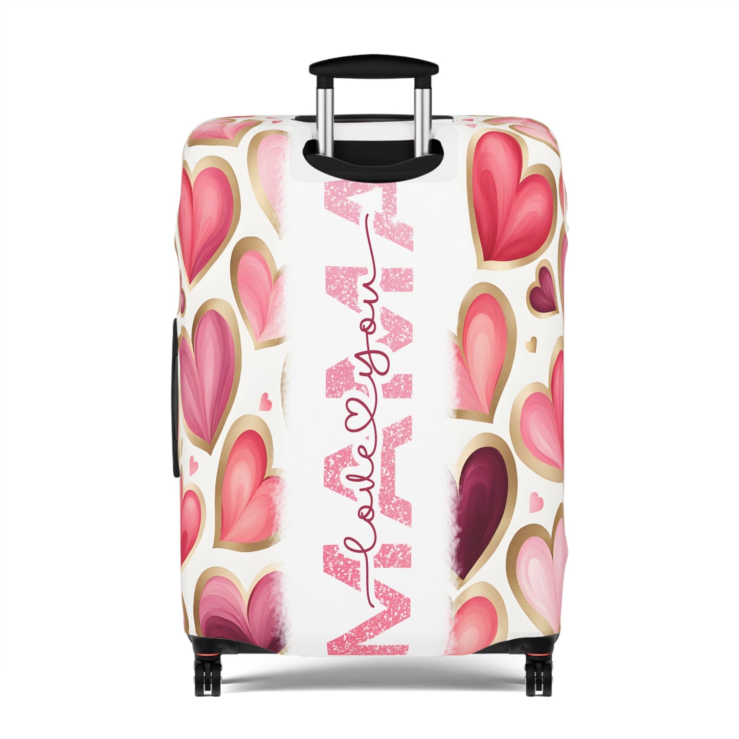 Luggage Cover, Hearts Mama, awd-1441