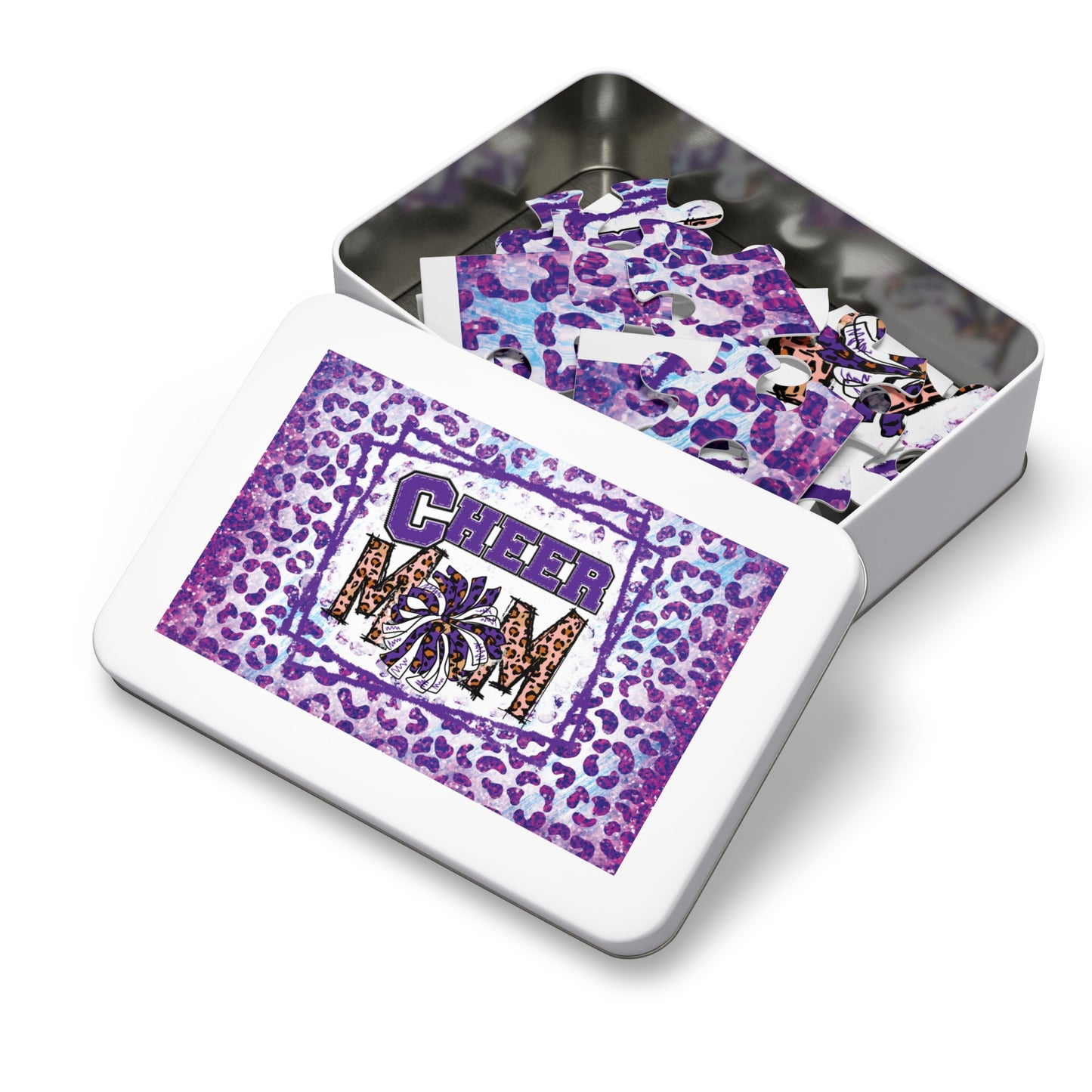 Jigsaw Puzzle, Cheer Mom, Personalised/Non-Personalised (30, 110, 252, 500,1000-Piece)