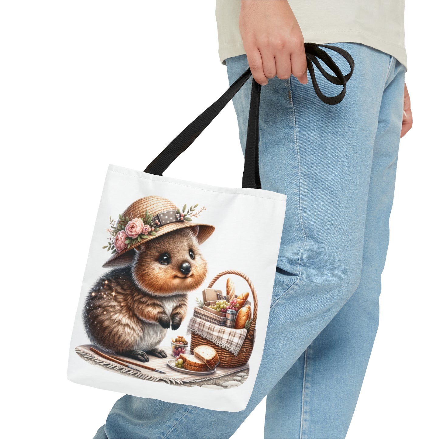 Tote Bag, Australian Animals, Quokka, Personalised/Non-Personalised Tote bag