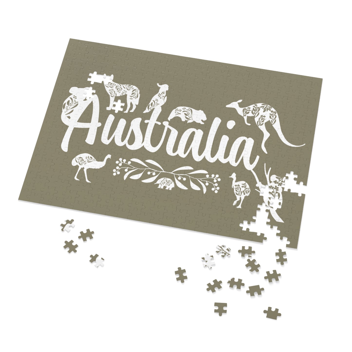 Puzzle, Australia, Personalised/Non-Personalised (30, 110, 252, 500,1000-Piece) Awd-557