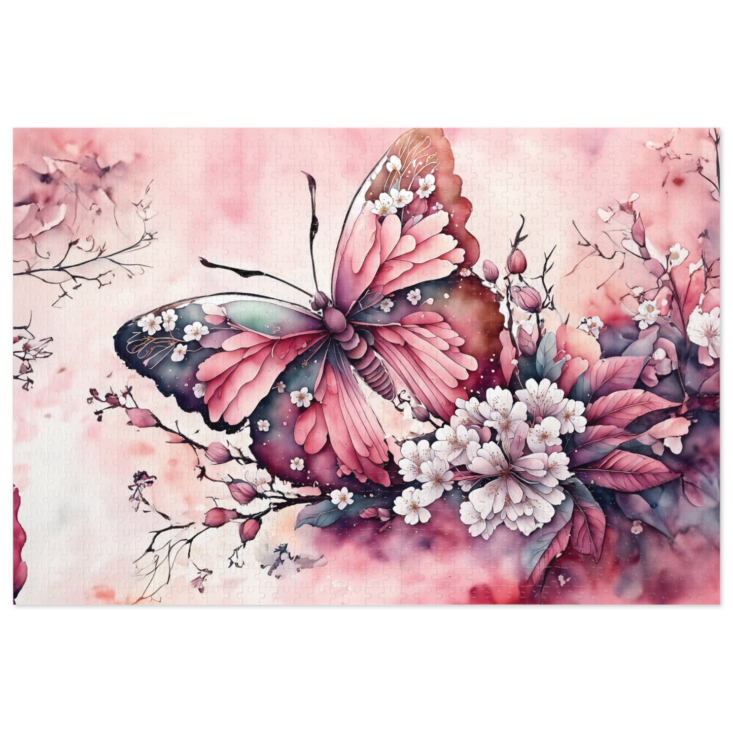 Puzzle, Butterfly Dreams, Personalised/Non-Personalised (30, 110, 252, 500,1000-Piece)