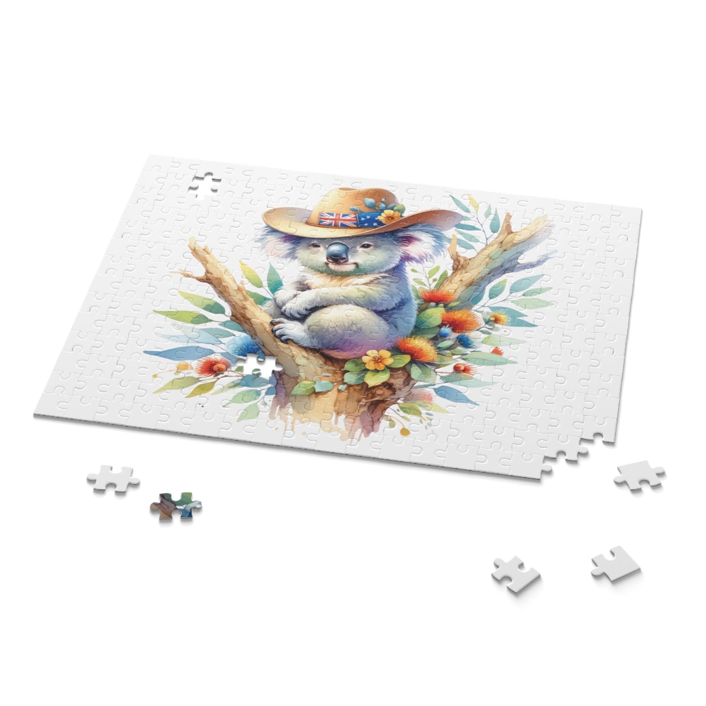 Personalised/Non-Personalised Puzzle, Koala (120, 252, 500-Piece)