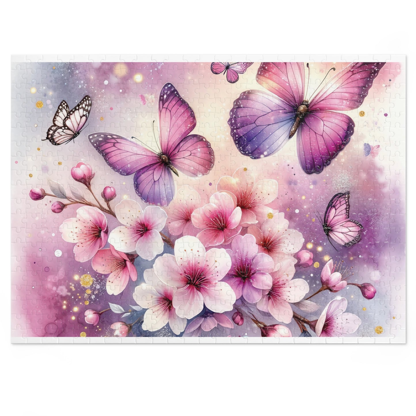 Jigsaw Puzzle, Butterfly, Personalised/Non-Personalised (30, 110, 252, 500,1000-Piece)