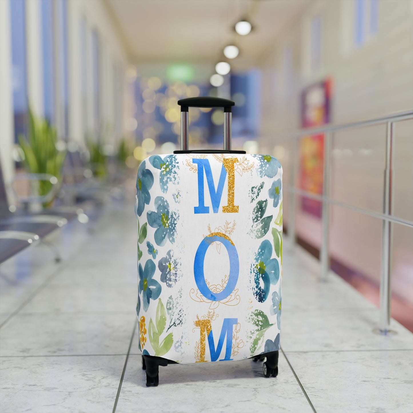 Luggage Cover, Floral, Mom, awd-533