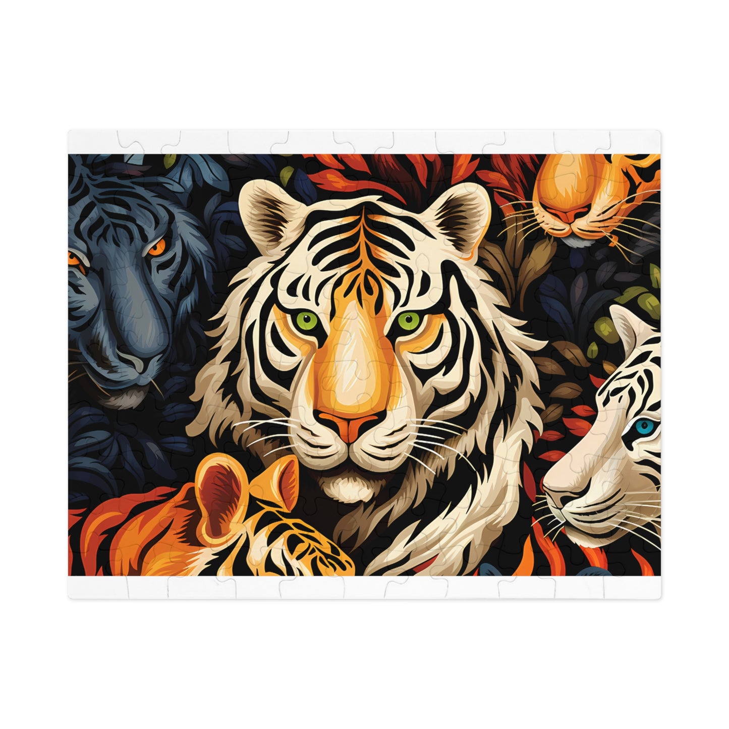 Jigsaw Puzzle, Lion, Personalised/Non-Personalised (30, 110, 252, 500,1000-Piece)