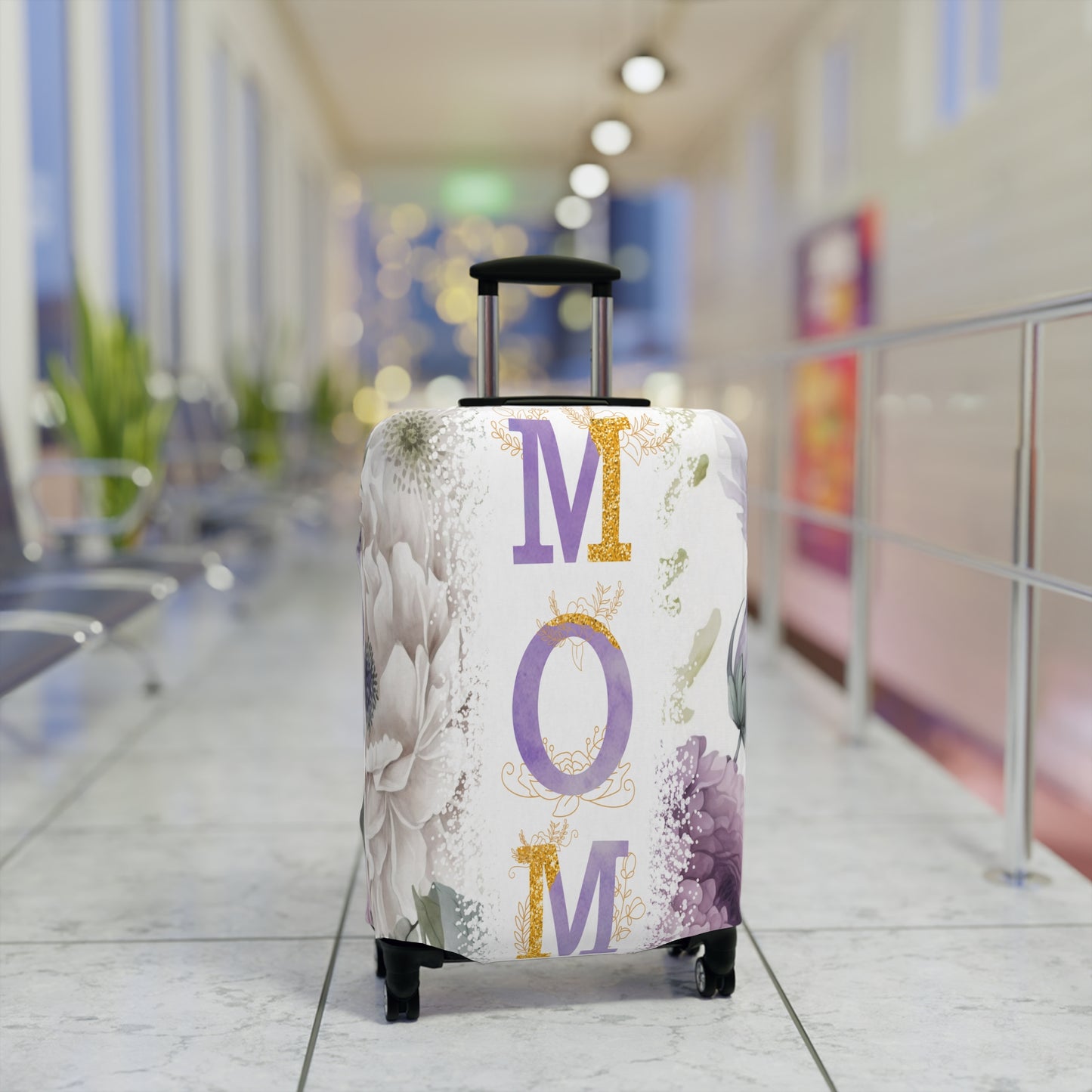 Luggage Cover, Floral, Mom, awd-530