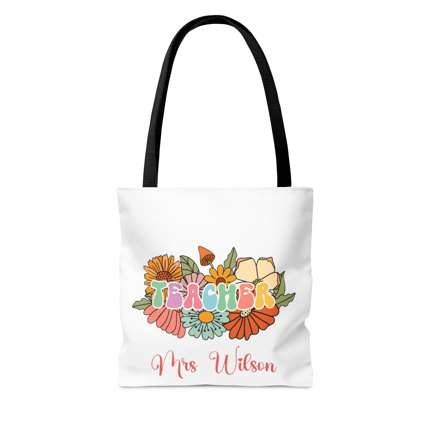 Personalised Tote Bag, Teacher Tote bag