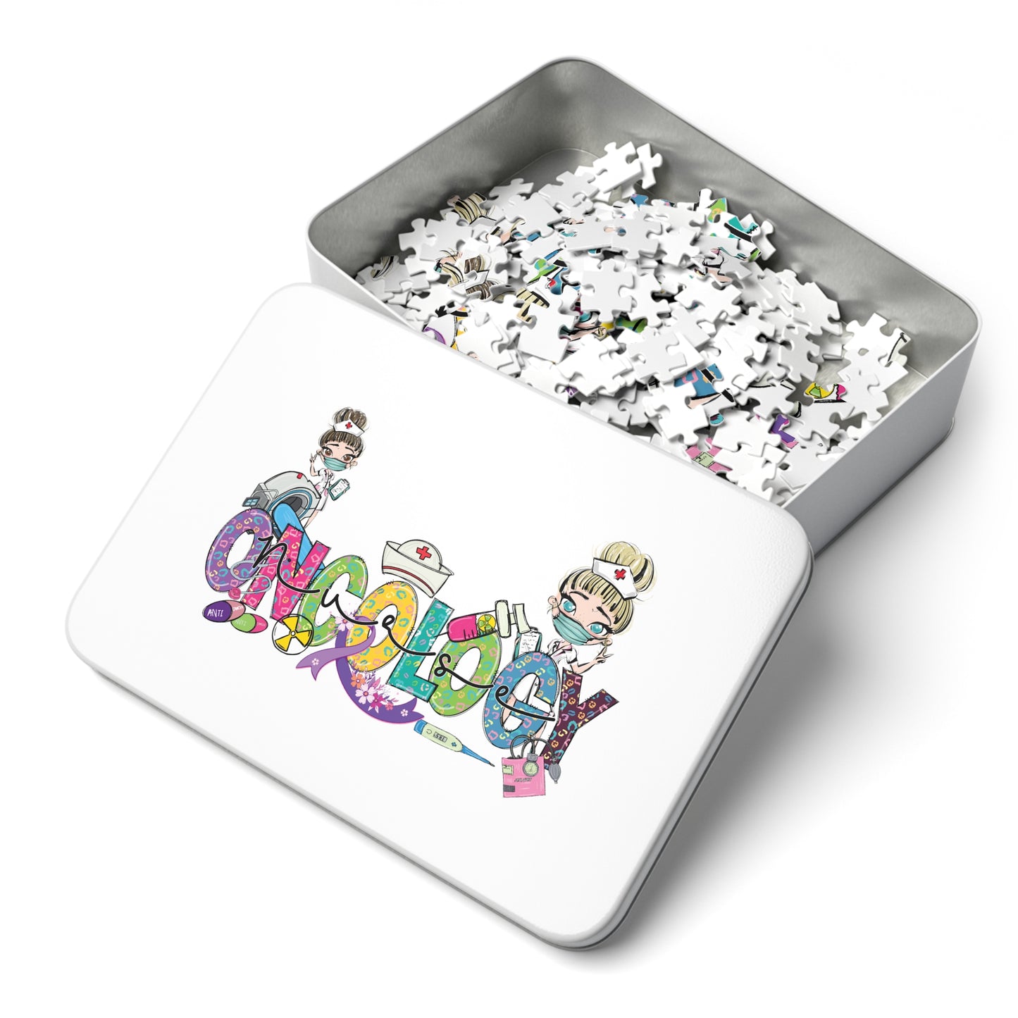 Jigsaw Puzzle, Oncology Nurse, Personalised/Non-Personalised (30, 110, 252, 500,1000-Piece)