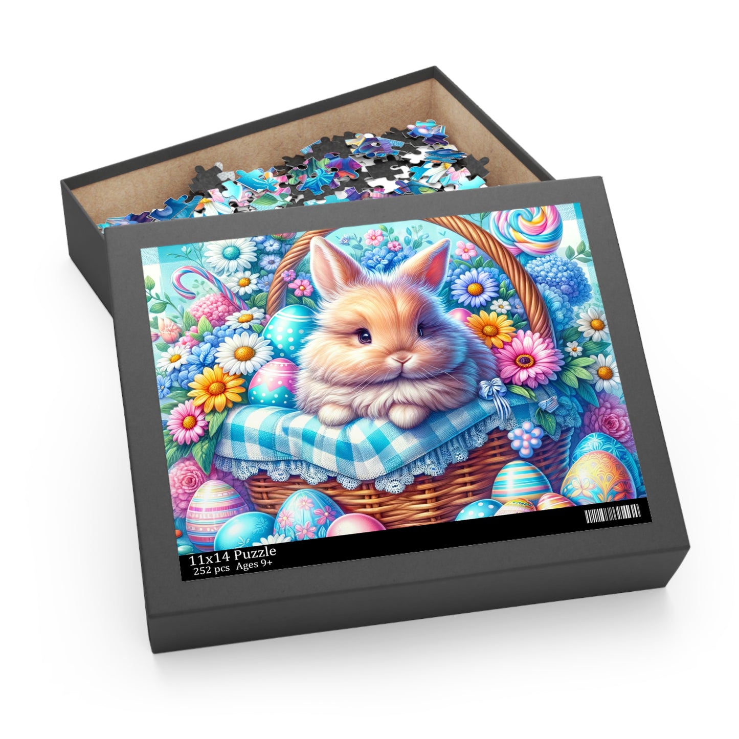 Puzzle, Easter, Rabbit  (120, 252, 500-Piece) awd-622