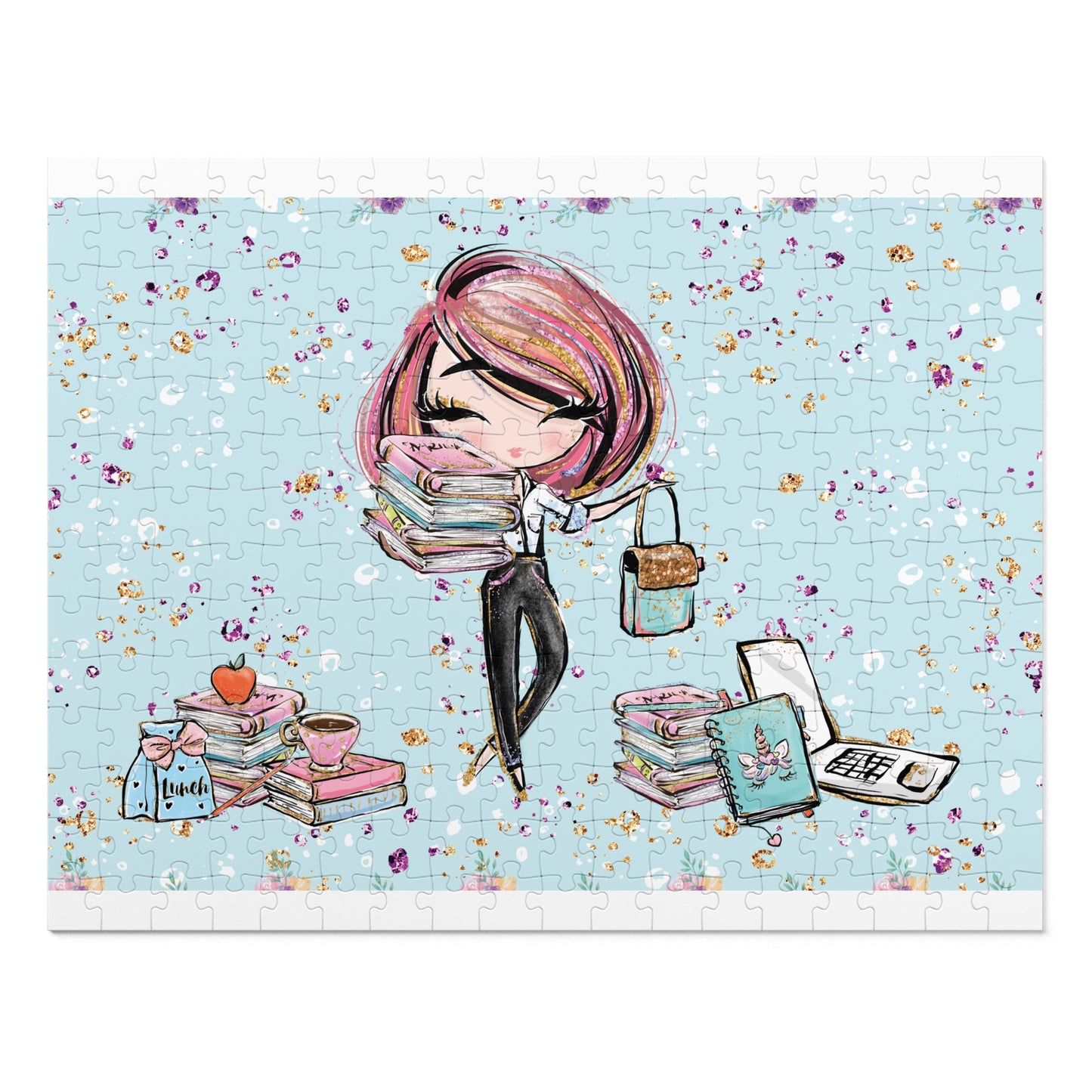 Jigsaw Puzzle, Teacher, Personalised/Non-Personalised (30, 110, 252, 500,1000-Piece)