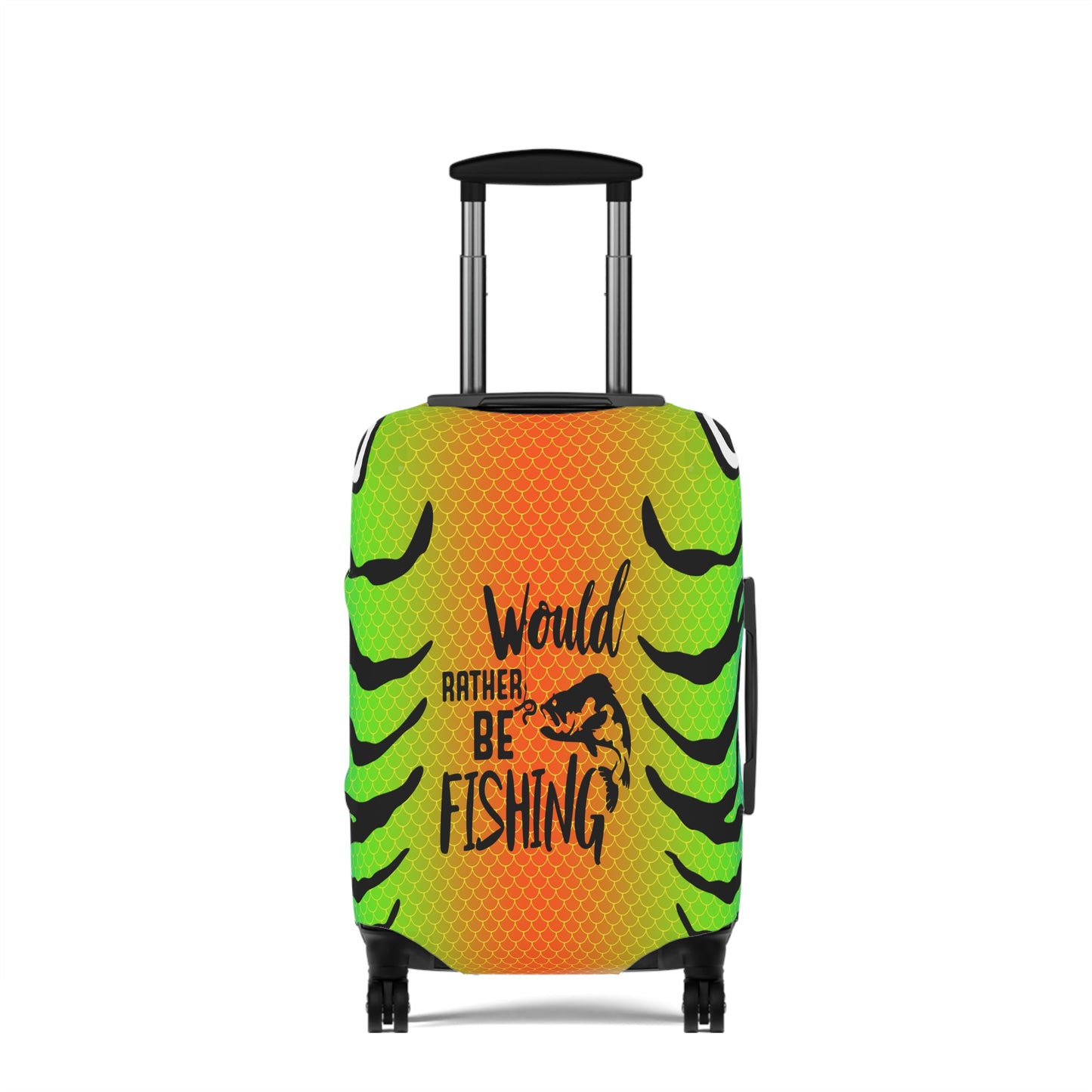 Luggage Cover, Would rather be fishing, awd-3109