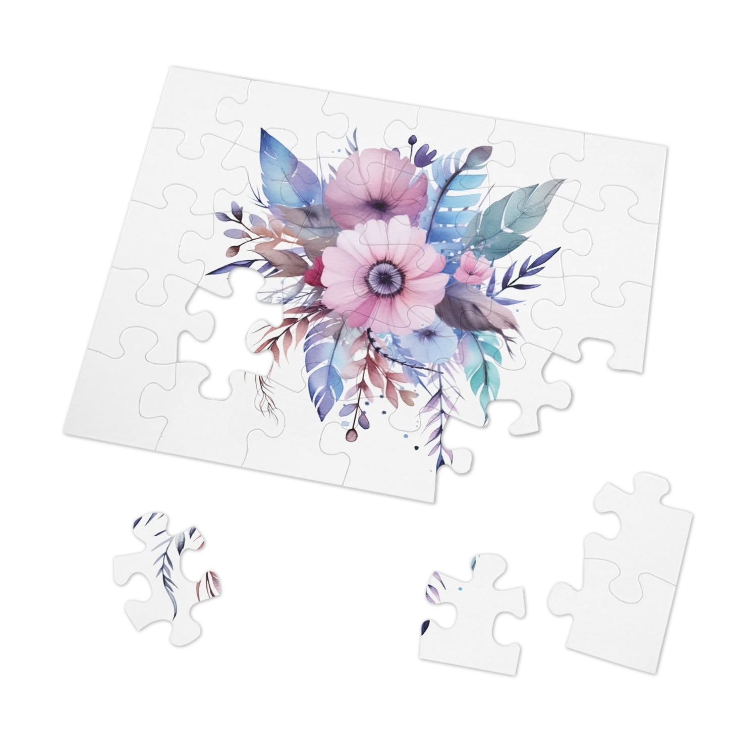 Jigsaw Puzzle, Floral, Personalised/Non-Personalised (30, 110, 252, 500,1000-Piece)