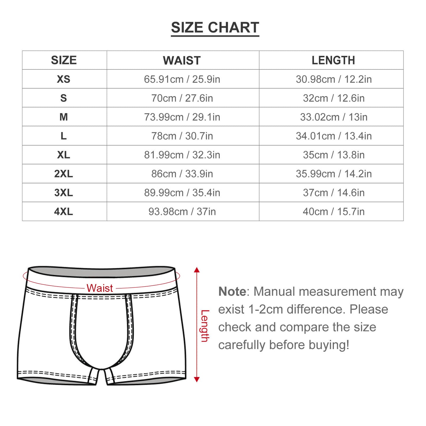 Men's Boxer Shorts Choose background add option text and photo