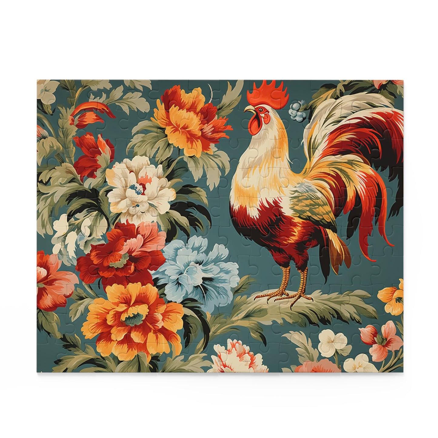 Personalised/Non-Personalised Puzzle, Chickens/Rooster (120, 252, 500-Piece)