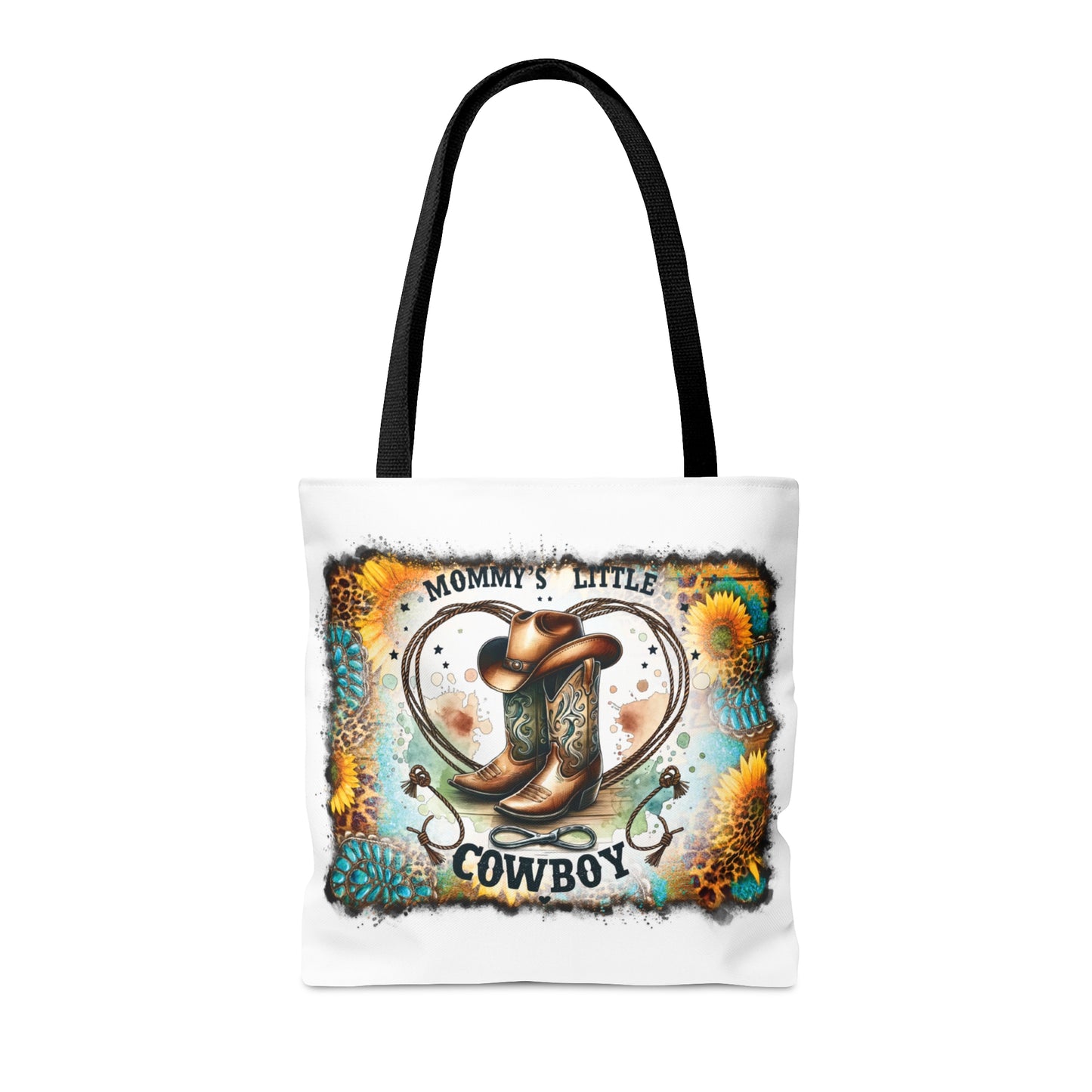 Tote Bag, Western, Mummy's little Cowboy