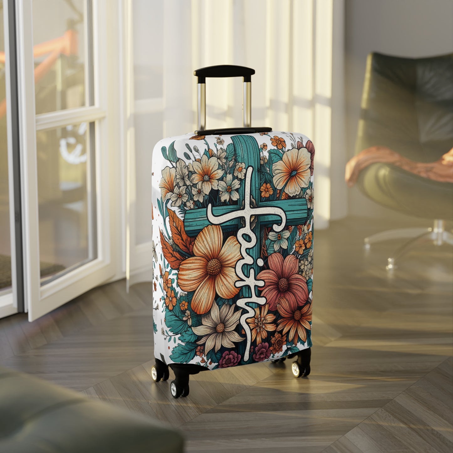 Luggage Cover, Faith, awd-1655