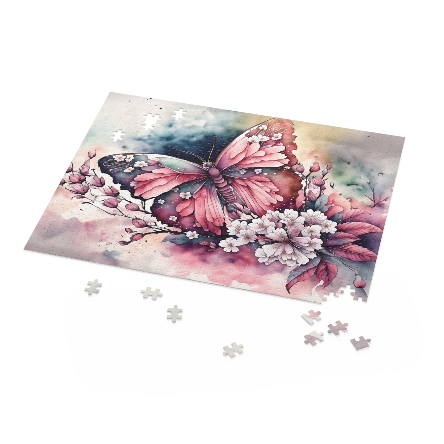 Personalised/Non-Personalised Puzzle, Butterfly Dreams (120, 252, 500-Piece)