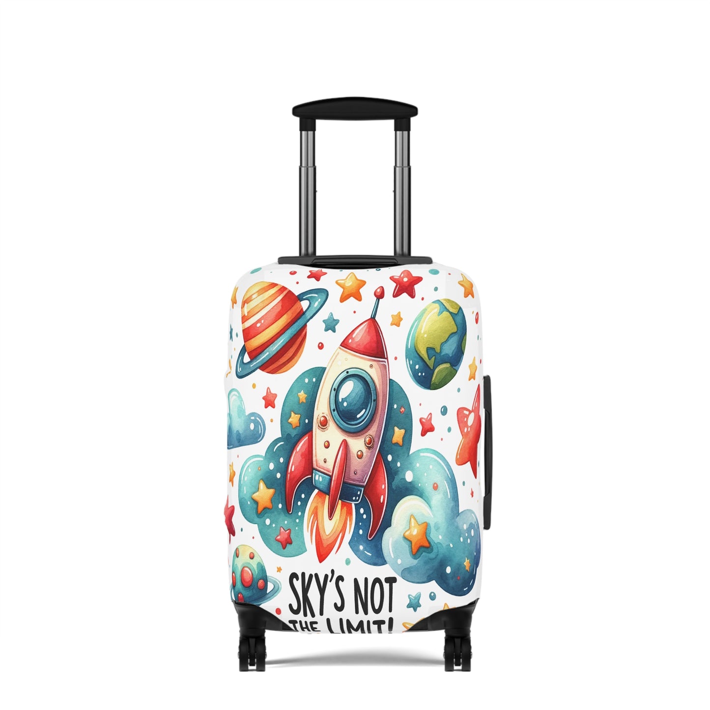 Luggage Cover, Rocket, Sky's not the Limit, awd-340