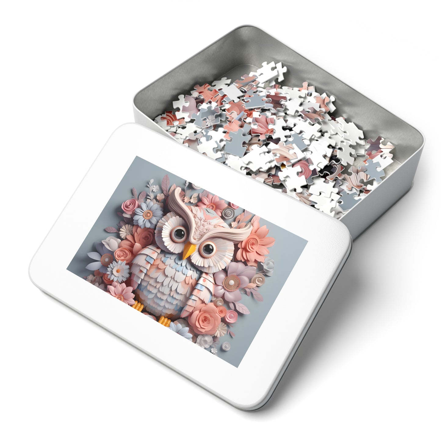 Jigsaw Puzzle, Owl, Personalised/Non-Personalised (30, 110, 252, 500,1000-Piece)