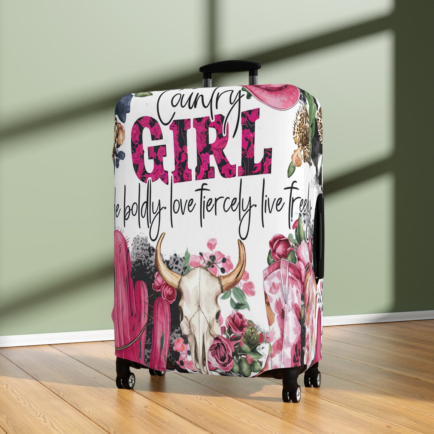 Luggage Cover, Country and Western, Country Girl, awd-1485