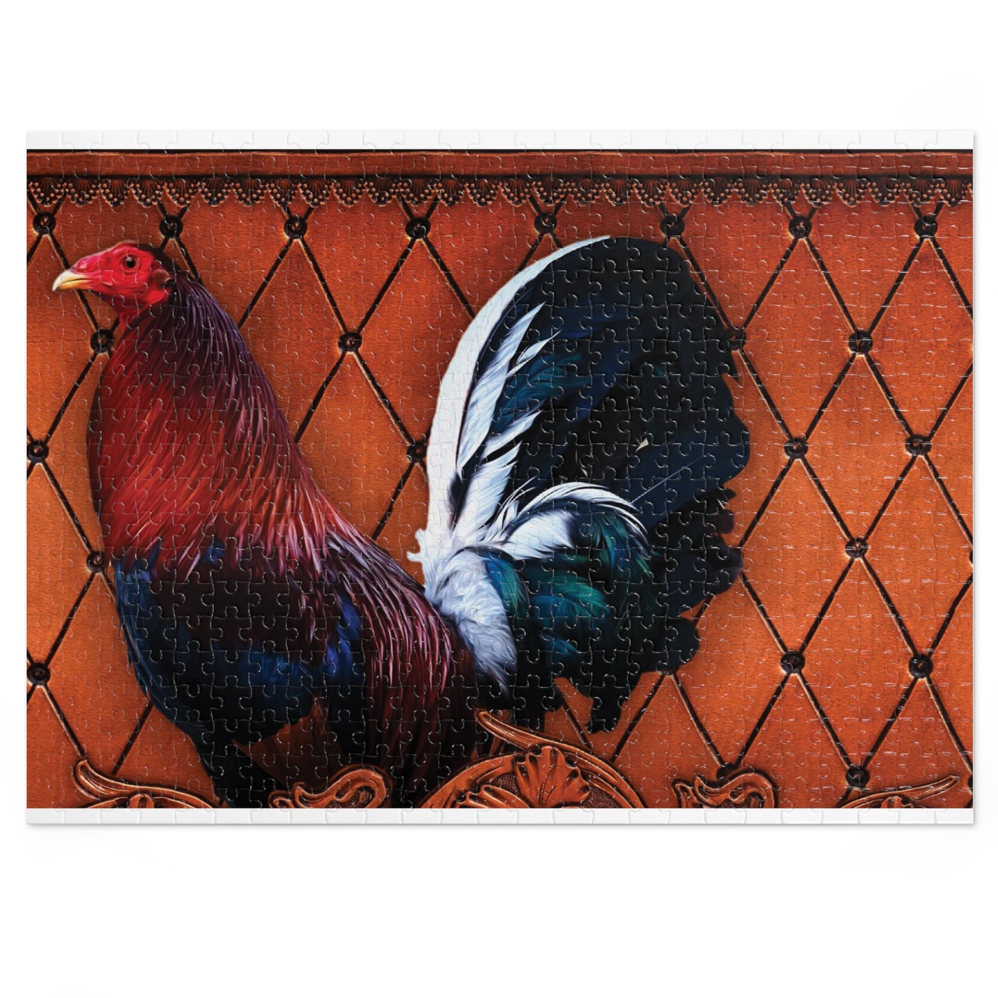 Jigsaw Puzzle, Western, Chicken/Rooster, Personalised/Non-Personalised (30, 110, 252, 500,1000-Piece)