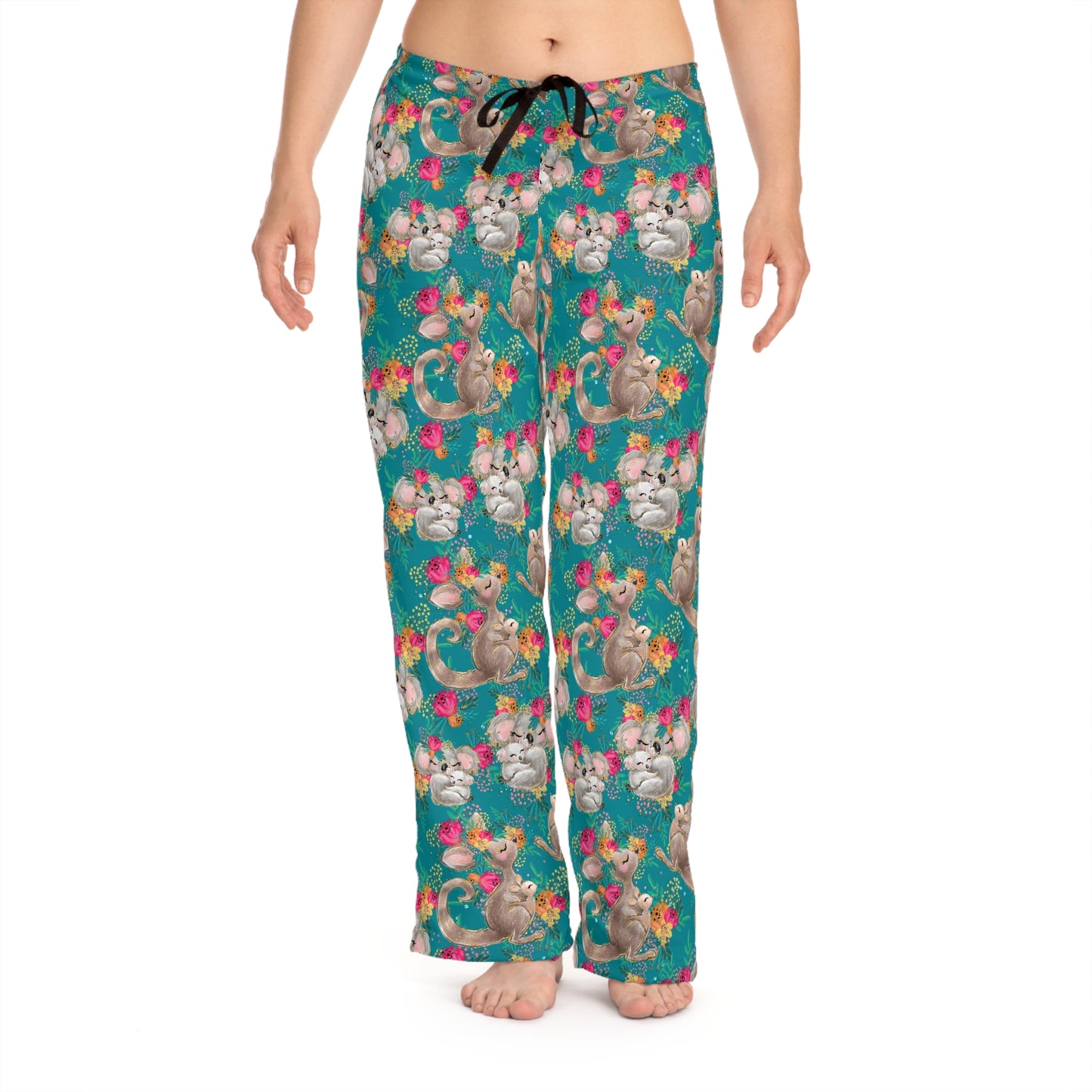 Women's Pyjama Pants, Australian Animals, Sleepwear Bottoms