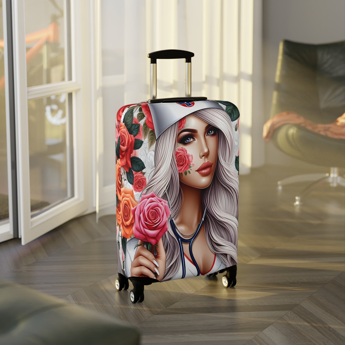 Luggage Cover, Nurse, awd-1435