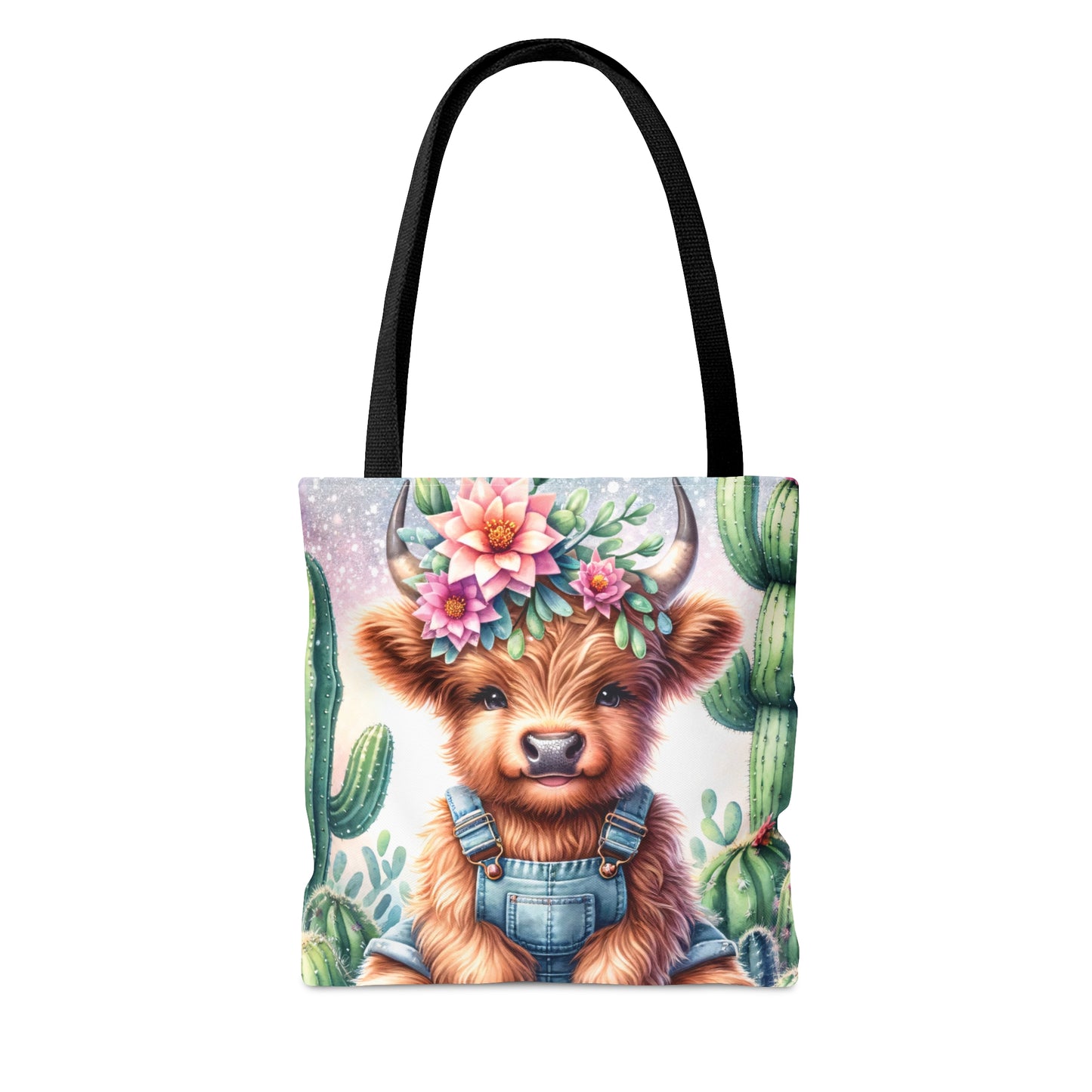 Tote Bag, Highland Cow, Personalised/Non-Personalised Tote bag