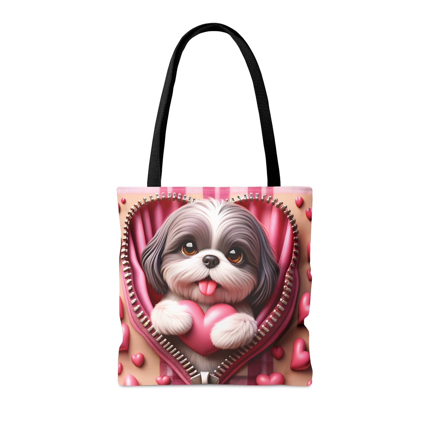 Tote Bag, Cute Dog, Personalised/Non-Personalised Tote bag