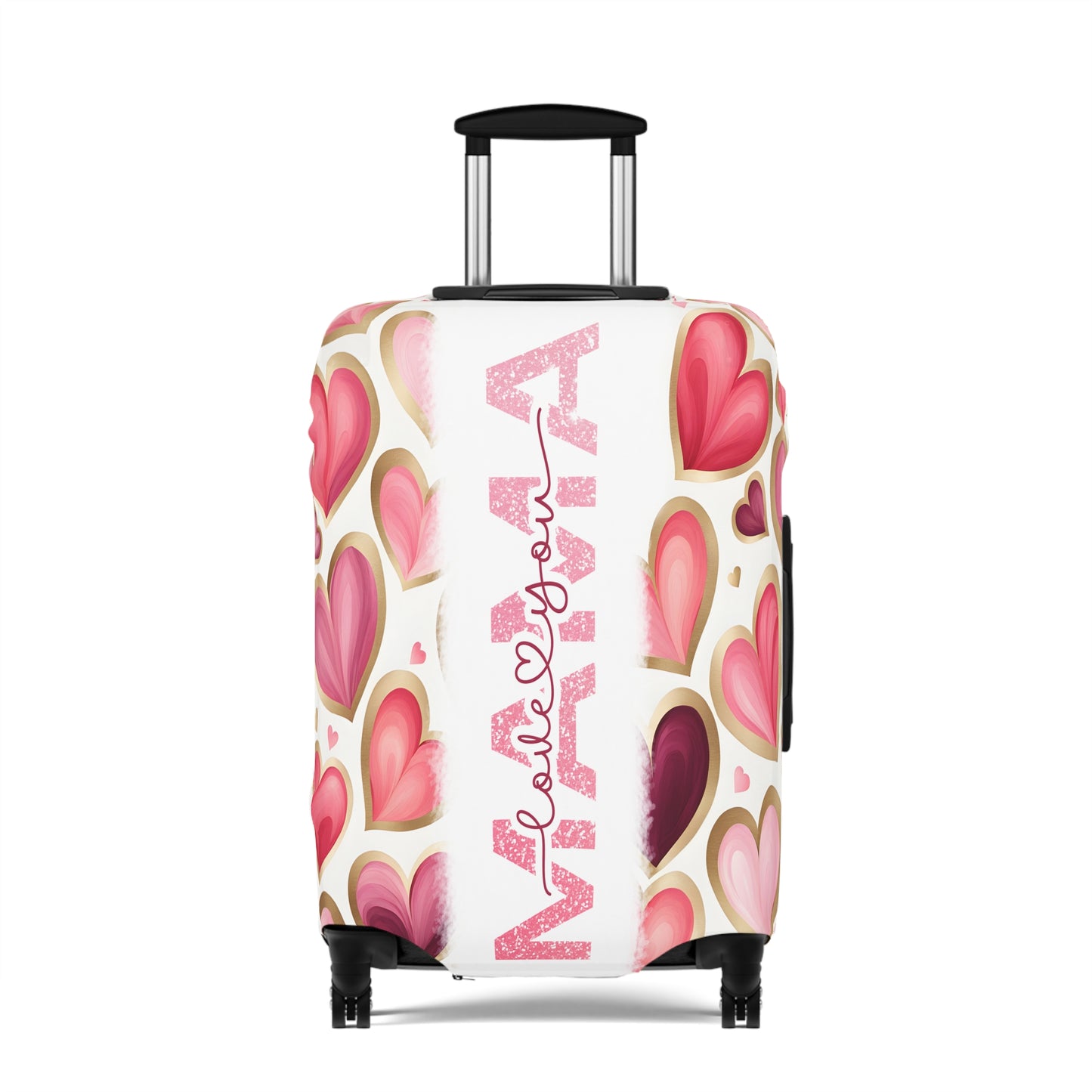 Luggage Cover, Hearts Mama, awd-1441